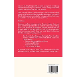 Heirs Publishing Company Keto Cookies and Snacks: Discover the Secret to Making Low-Carb Ketogenic Cookies and Snacks That Taste Amazing