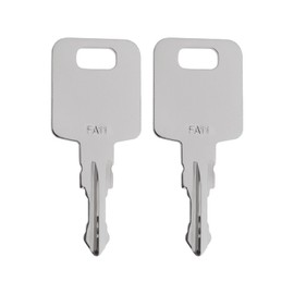 Create idea 2Pcs Replacement Key for Adblue DEF Caps with FA11 Marking Replacement Part 334/D7450 Compatible with JCB Adblue DEF Cap