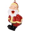 Tree Buddees Funny Mooning Santa Claus Christmas Tree Ornament