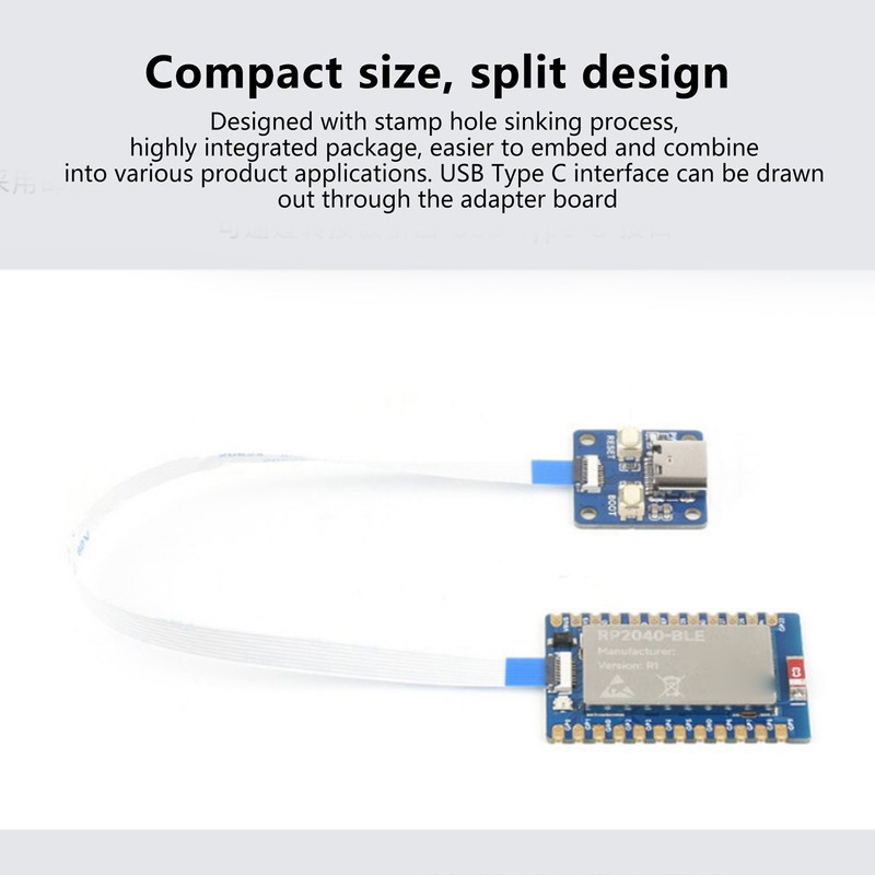 Microcontroller Development Board Split USB Interface Bluetooth 5.1 Dual Mode