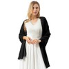 Bridesmay Chiffon Elegant Stole Scarf for Dress in Various Colours