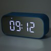 Alarm Clock Mirror Electronic Intelligent Noise Reduction 45MM Loudspeaker Double