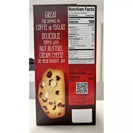 Thin Addictives Cranberry Amêndoa Thins Crunchy 25 Pack 1 Caixa 1,27 LB - a granel