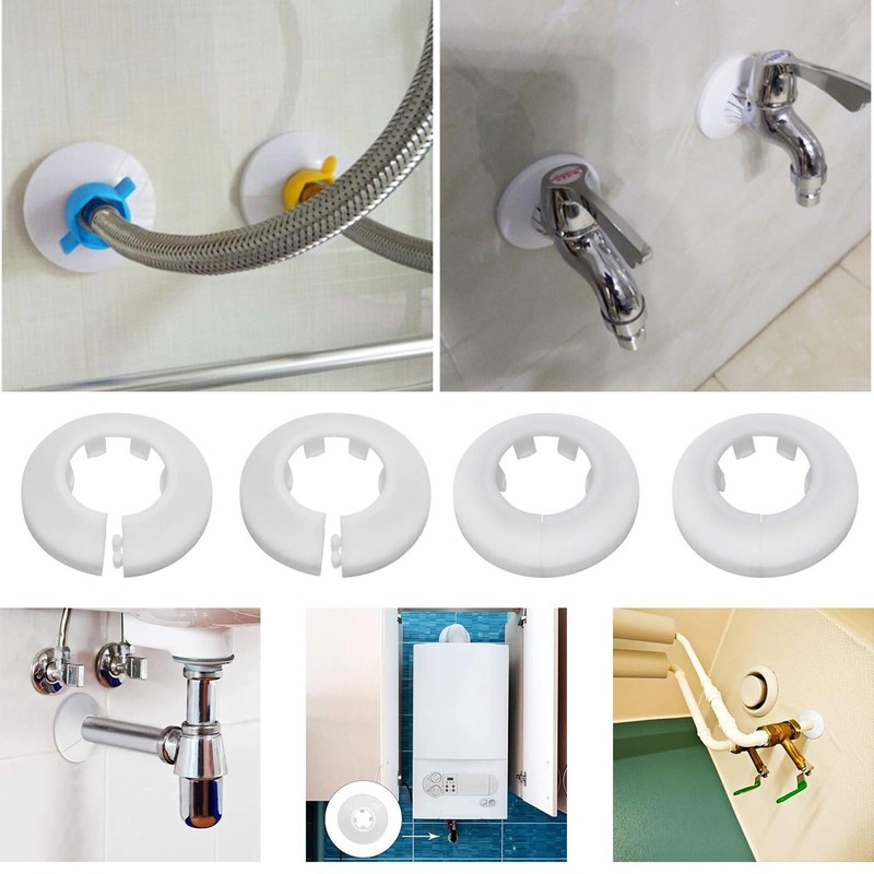 Pack of 30 Single Heating Pipe Rosette, Heating Pipe Rosette