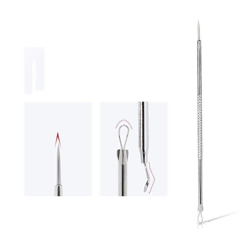Sae Ro Acne Pimple Remover Extractor Tweezer Set