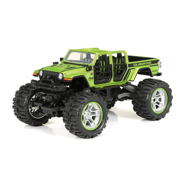 New Bright 1:14 R/C 4X4 Jeep Gladiator Rock Crawler,Unisex Children,