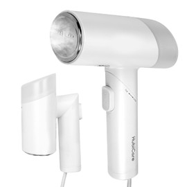 HubiCare Dual Voltage 120V - 220V Portable Handheld Steam Garment Steamer Foldable: Effortless Wrinkle Clothes Steam Iron Removal 25-Second Fast Heat-up, 1000W, Home & Travel