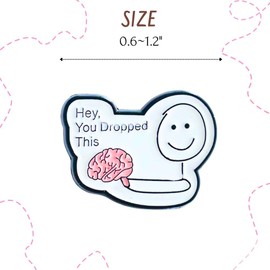 12PC Funny Enamel Pins for Backpacks Bags Hats Vest Fun Cute Meme Silly Weird Cool Spooky Horror Brooch Coffee Tea Pot Frog Lapel Metal Unique Collective Bulk Pin Buttons for Adults Work Novelty