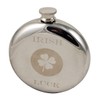 Irish Luck 10 Ounce Round Flask Gift Set-Great Ireland Themed
