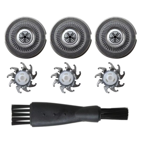 Upgraded 3 Pack Shaver Head Blades SW-S7105 Replacement for Rotary