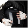GSG Driving Gloves, Half Finger Leather, Fingerless Leather, Men's, Motorcycle