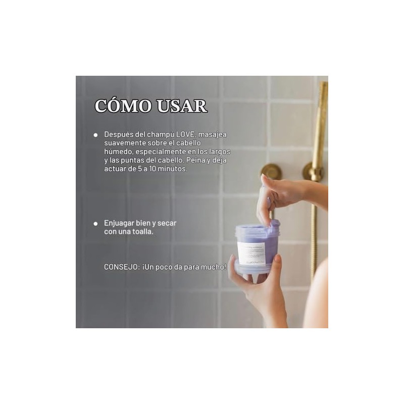 Davines LOVE Smoothing Conditioner | Acondicionador Anti-frizz | 250 ml