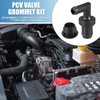 A ABSOPRO PCV Valve Grommet Kit Exhaust Positive Crankcase Ventilation