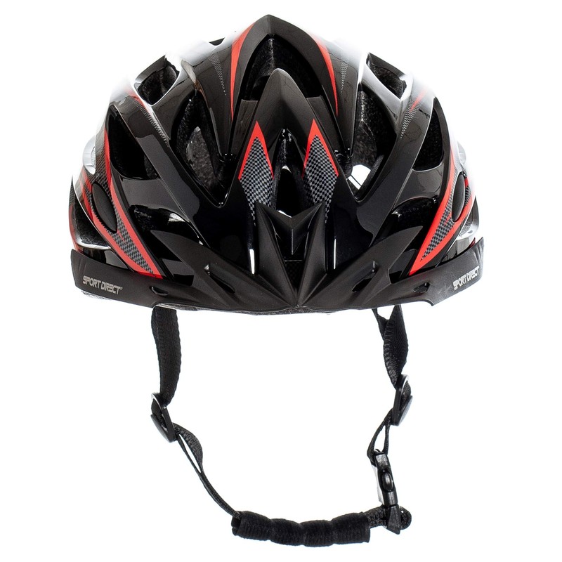 Sport Direct™ "Team Comp" 24 Vent E-Bike/Bike Helmet Graphite/Red/Black 58-61cm