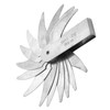 Stainless Steel Radius Fillet Gauge External Internal Concave Convex Measuring
