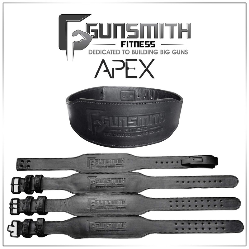 Gunsmith Fitness Apex Lifting Belt - Ultra Premium Handmade, All