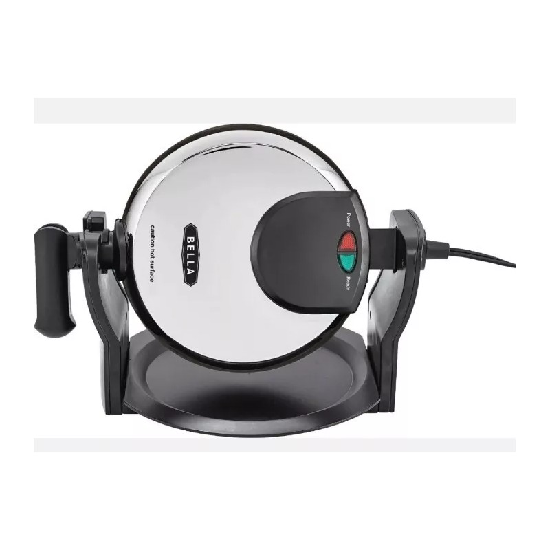 Bella Non-Stick Rotating Belgian Waffle Maker 17174 Stainless Steel NIB