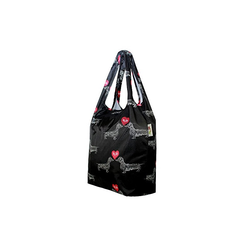 Re-Uz Trendy Folding Reusable Waterproof Carrier Shopper Supermarket Gym Swim