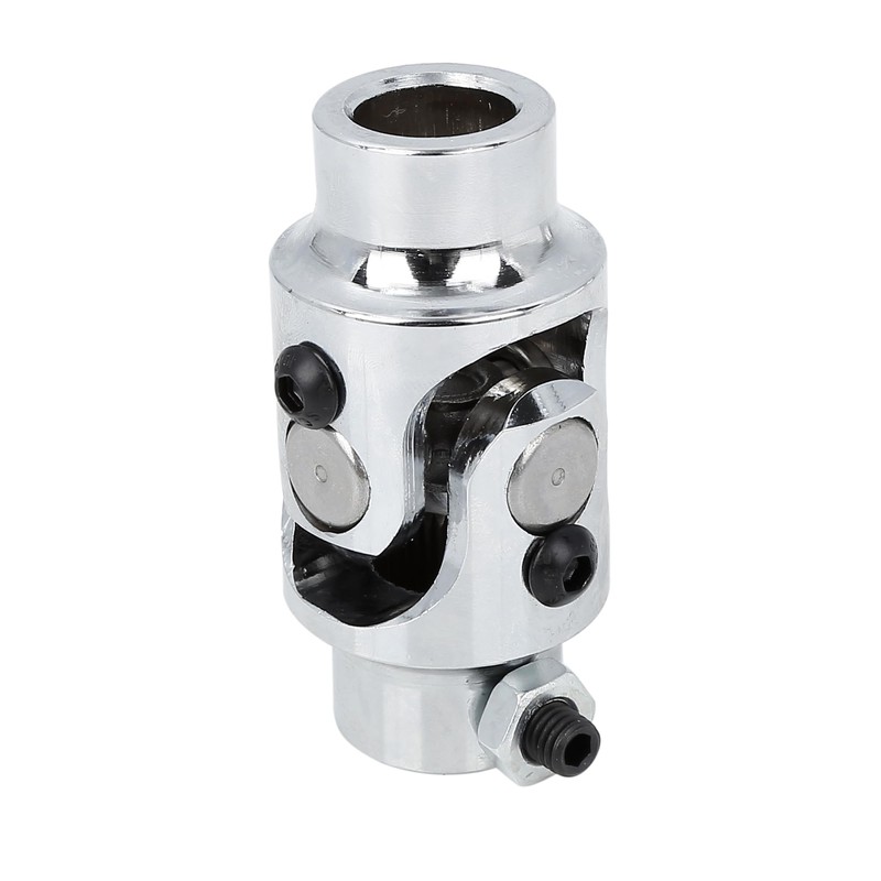 X AUTOHAUX 3/4" Round Smooth X 3/4"-36 Spline Chrome Universal