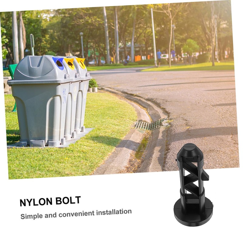 CHILDWEET 6pcs Outdoor Trash Can Latch Plastic Latch for Compatibility