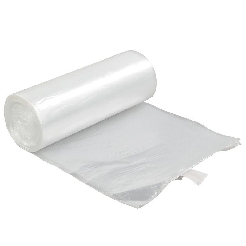 Vababa 3 Gallon Clear Small Trash Bags for Bathroom, Small