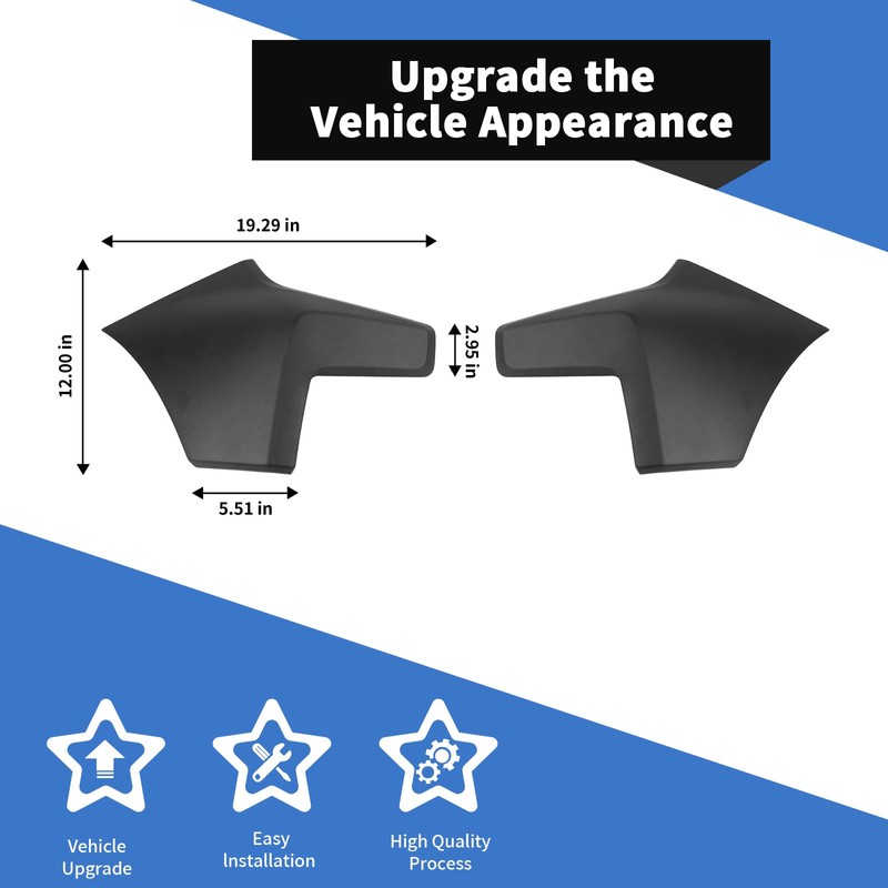 Voodonala for Chevy Silverado 2022-2024 ZR2 Front Hood Cowl Body