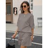 KFUBUO Women's 2 Piece Lounge Sets Summer Matching Outfits Short