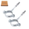 SKIR'CO Pipe Brackets for Diameter 40-45 mm Pipes, Clamps, Pipe