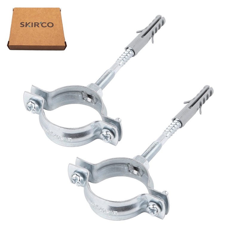 SKIR'CO Pipe Brackets for Diameter 40-45 mm Pipes, Clamps, Pipe