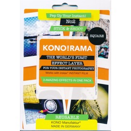 KONO!RAMA Set of 3 Filters for Fuji Instax Square