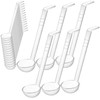 20Pcs Small Plastic Ladle, 20cm Clear Mini Ladle 1 oz