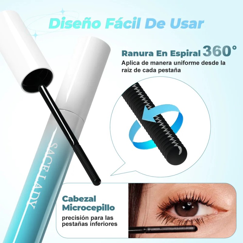Sace Lady Desmaquillante De Pestañas, Rápido Y Suave, 5ml