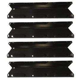 Htanch PN6221(4-Pack) porcelain Steel heat plate Replacement for Kenmore 146.16132110, 146.16133110 BBQ Pro 146.16142210, 146.16197210, 146.16198210, 146.16222010, 146.23673310, 146.23680310 Gas Grill