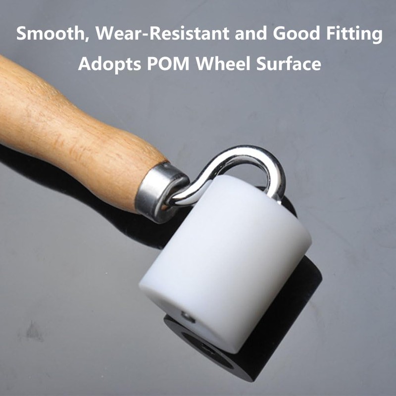 Flat Press Wheel, Quilting Seam Roller, Wallpaper Seam Printing Wheel,