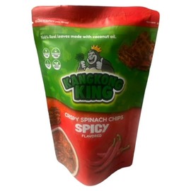 Kangkong King Assorted Chips (Spinach Chips), Original Flavor, BBQ Flavor, Cheese Flavor, Spicy Flavor Sour Cream Flavor, 60g