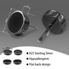 FEEL STYLE 925 Sterling Silver Viking Rune Stud Earrings for