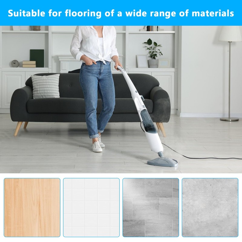 Zxglxinyao 6 Pcs for Vileda Steam Mop Pads, Washable Microfiber