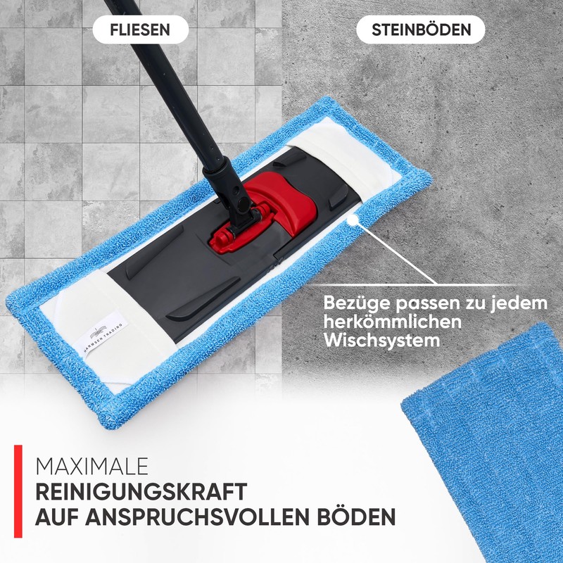 Wowtowelz Mop Cover Floor Mop Cover Tiles and Stone Floors