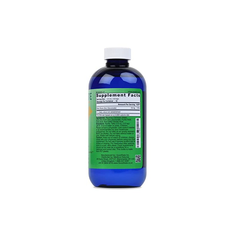 Good State | Liquid Ionic Zinc | Dietary Supplement |