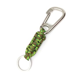 TRIUMPHAL kycrkh-001oya Paracord Key Chain Carabiner Outdoor, c
