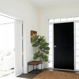 GarveeHome Faux Fiddle Leaf Fig Tree, 47 Inch Potted Fake Ficus Lyrata Plant with 72 Decorative Fiddle Leaves, Artificial Trees for Home Indoor Outdoor Living Room Office Porch Decor