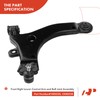 A-Premium Set of 10, Front Lower Control Arm, Sway Bar