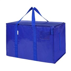 Moving Totes | 88L Waterproof Clothing Storage Bags with Zippers and Handles - Foldable Multipurpose Organizer for Moving, Traveling