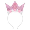 JOINPAYA 1pcs Birthday Crown Hat Headbands for Toddlers Girls -