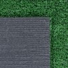 Ottomanson Garden Grass Artificial Turf Runner Rug, 20"X59", Green