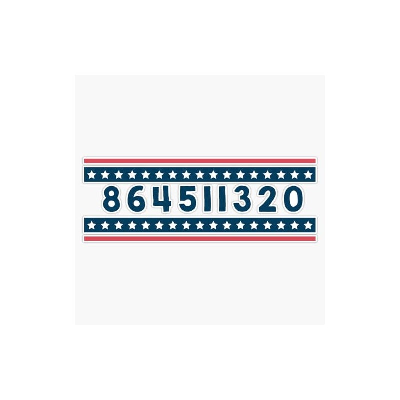 LAD Studio 864511320 Election Sticker Bumper Sticker Vinyl Decal 5""