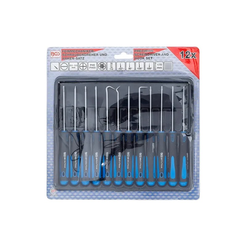 Bgs 8833 Ganchos Quita O-ring & Desarmadores De Precisión