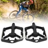 MEROCA Mountain Bike Pedals Aluminum Alloy Anti Slip Bicycle Pedals