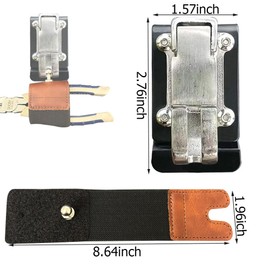 Qywwss Tool Holster-Hammer Holster Kit-Drill Pins-Quick Draw Universal Tool Holder-Tool Belt Accessories,Suitable for All Kinds of Electric Drill Tools (Elastic Grip Set)