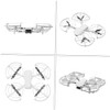 Totority Mini Quadcopter Gear Leg Propeller Protectors Guard Heightened Shield